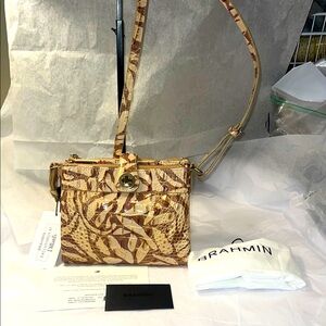 Brahmin Mina stepping stone Melbourne Crossbody Bag